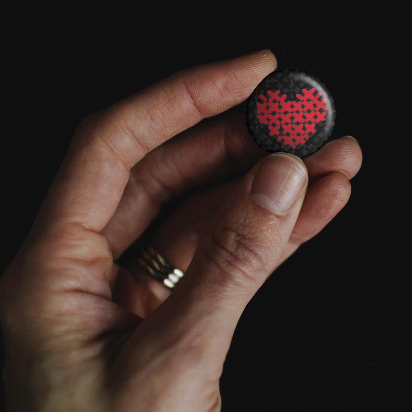 5 Button Pins// Our Hearts