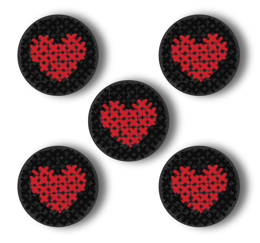 5 Button Pins// Our Hearts