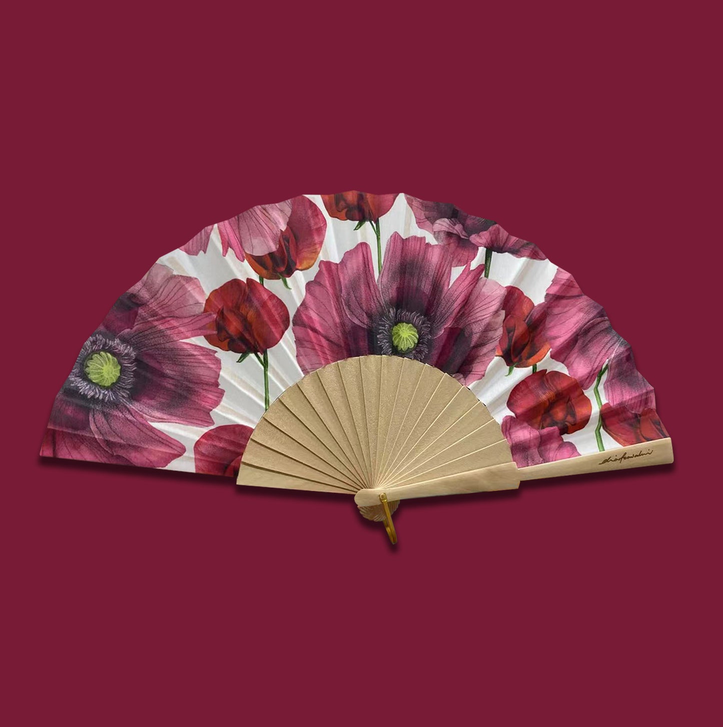Fan// Pretty Poisonous// Inverted on White